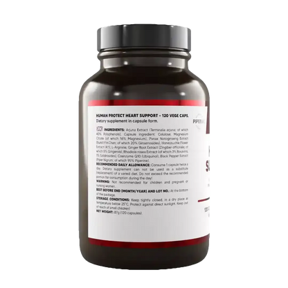 human-protect-heart-support-120-vege-caps-supplement-support-4 - Supplement Support