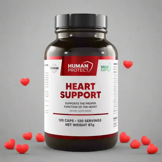 HUMAN PROTECT HEART SUPPORT – 120 VEGE CAPS. - Supplement Support