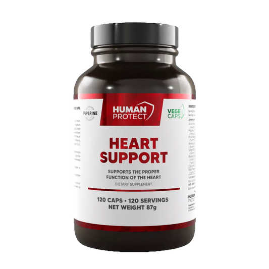 HUMAN PROTECT HEART SUPPORT – 120 VEGE CAPS. - Supplement Support