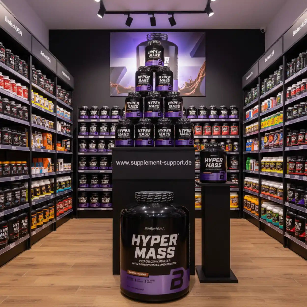 BioTech USA Hyper Mass Proteinpulver im Supplement-Shop, ideal für Muskelaufbau und Krafttraining