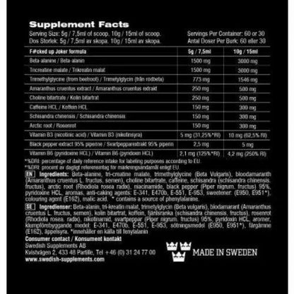 I am Fucked up JOKER Pre Workout Booster 300g - Supplement Support