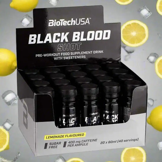 BioTech USA Black Blood Pre Workout Shot 20x60ml