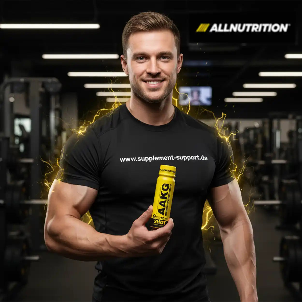 ALL NUTITION® AAKG 4000mg + CITRULLIN 1500mg SHOT 12x80ml