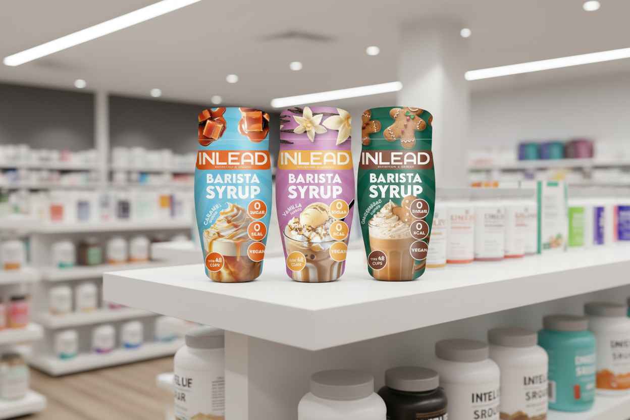 Inlead Barista Syrup 65ml - Supplement Support