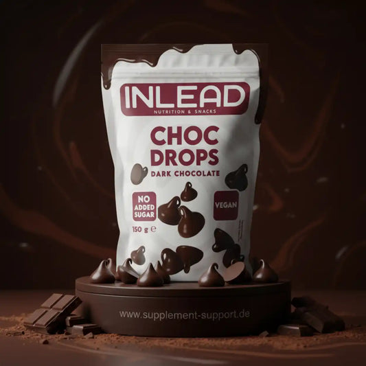 Inlead Choc Drops 150g - Vegan