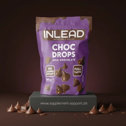 Inlead Choc Drops 150g - Vegan