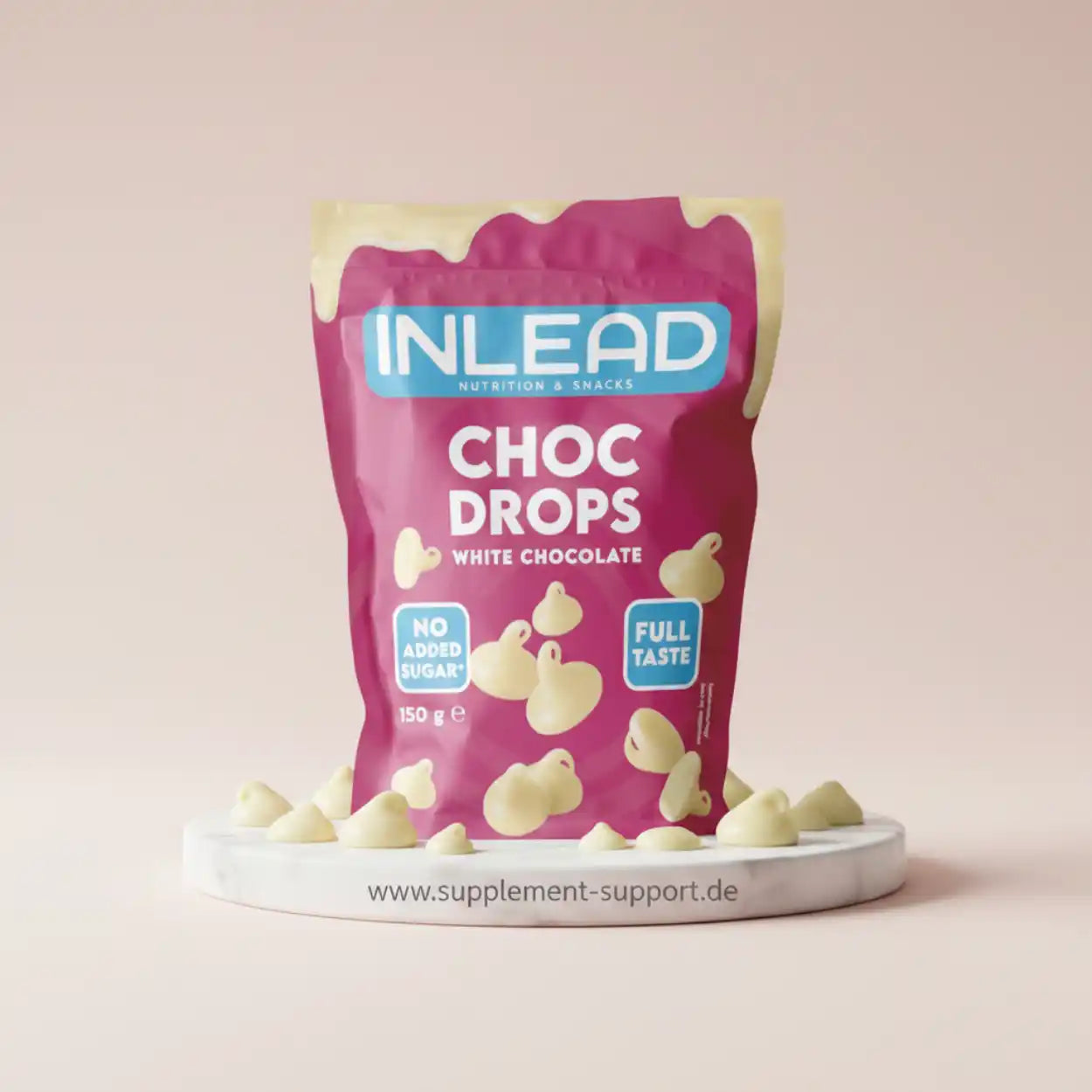 Inlead Choc Drops 150g - Vegan