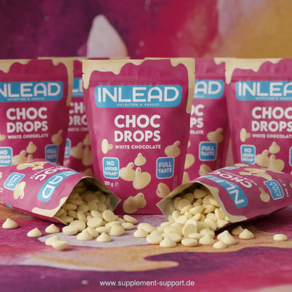 Inlead Choc Drops 150g - Vegan