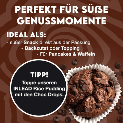 Inlead Choc Drops 150g - Vegan - Supplement Support