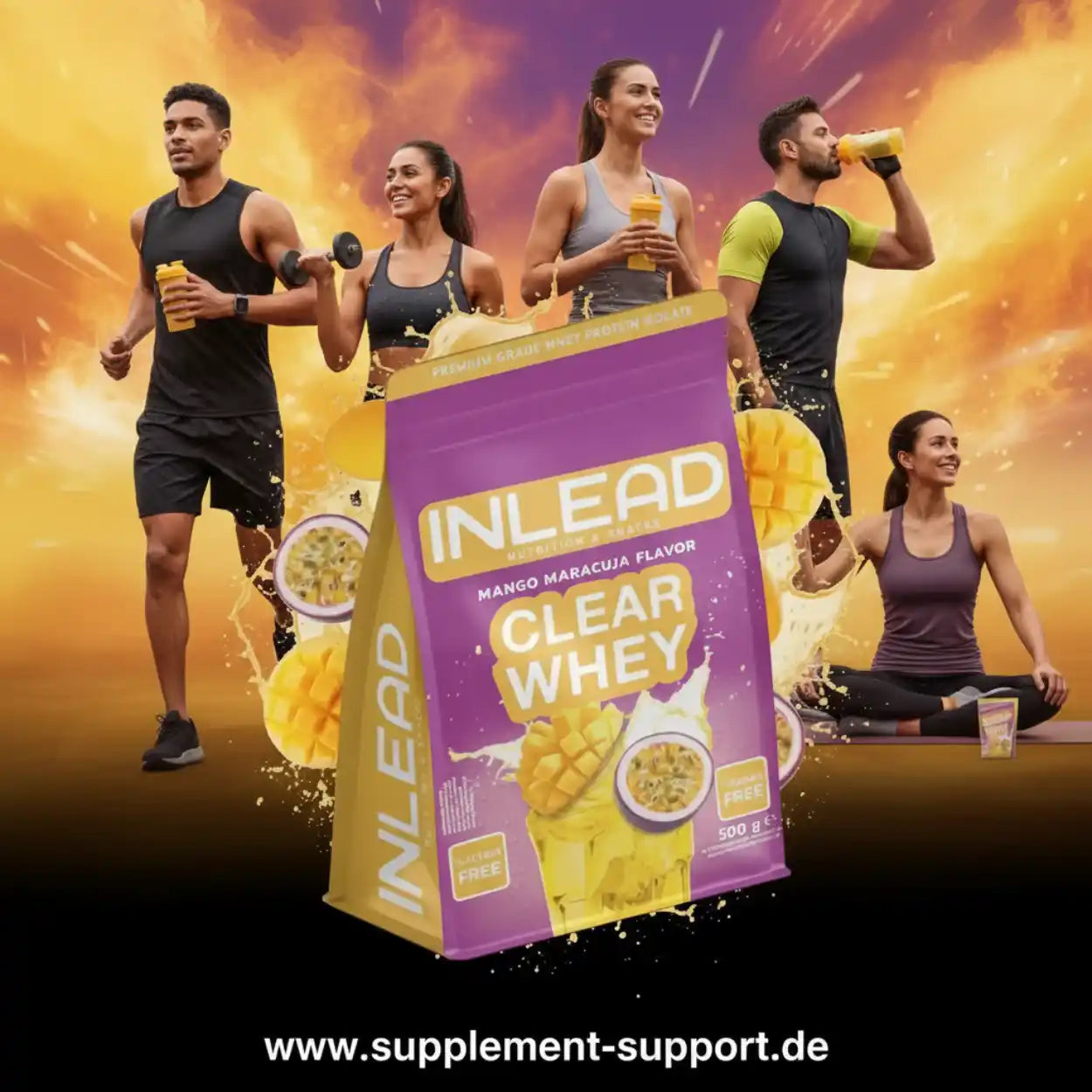 Inlead Clear Whey Isolate 500g