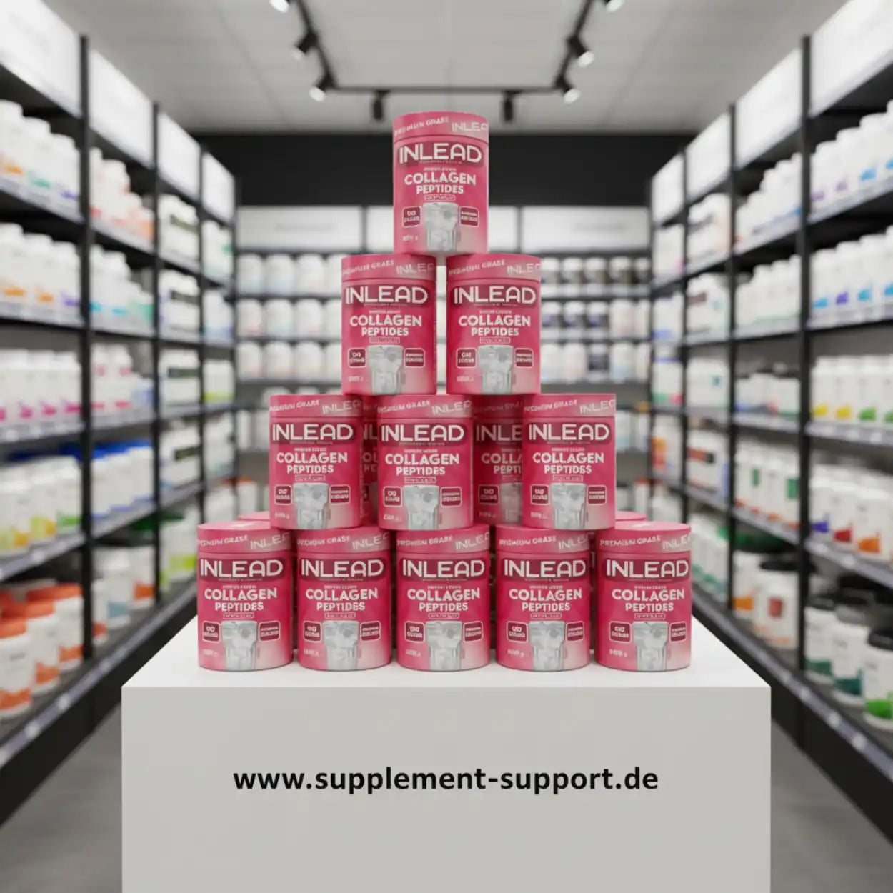 Inlead Collagen Peptides 500g - Supplement Support