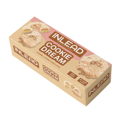 Inlead Cookie Dream Caramel & Peanut 125g - MHD 03.04.2025 - Supplement Support
