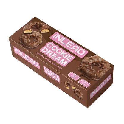 Inlead Cookie Dream Caramel & Peanut 125g - MHD 03.04.2025 - Supplement Support