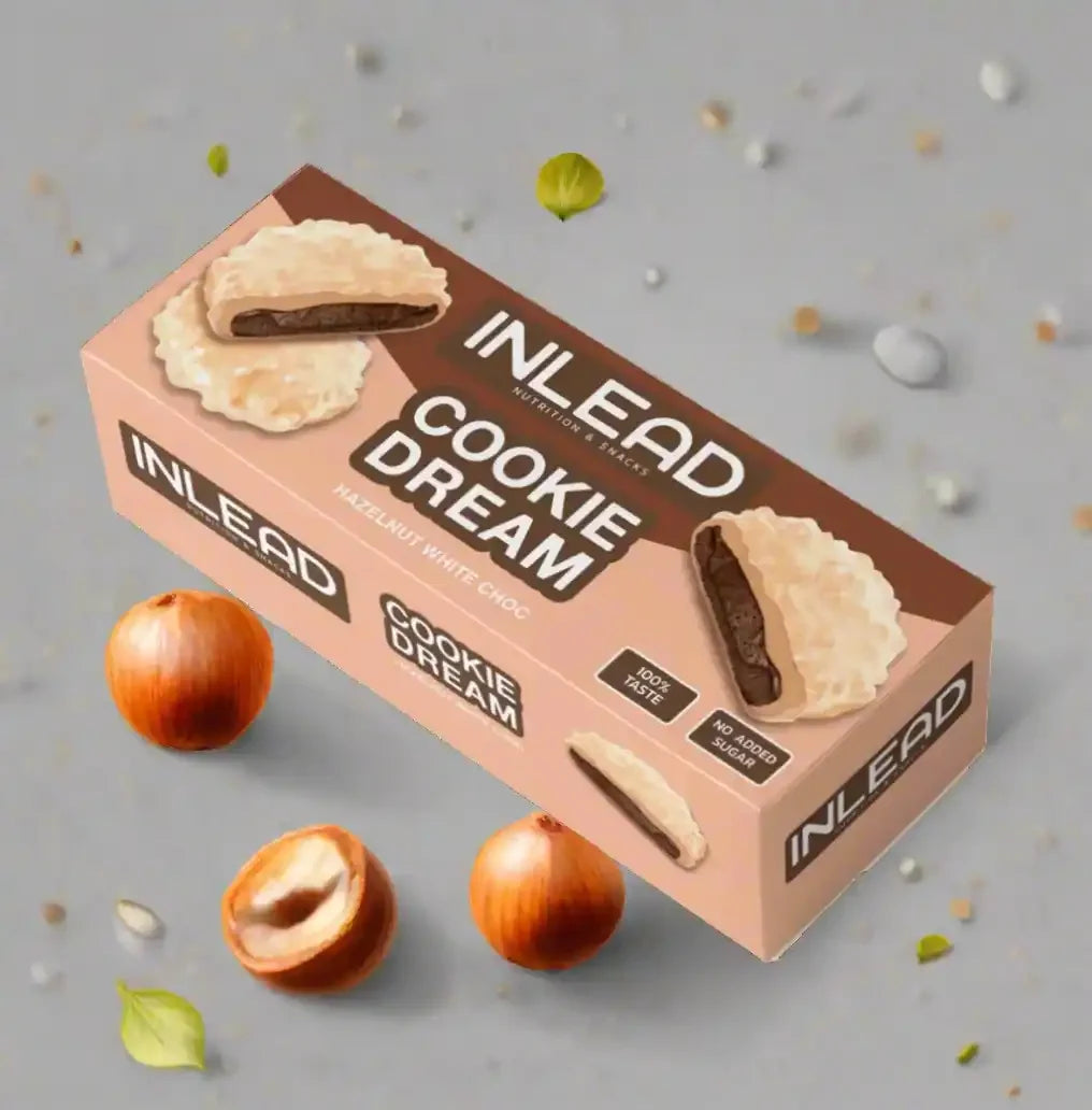 Inlead Cookie Dream Hazelnut 128 g - Supplement Support