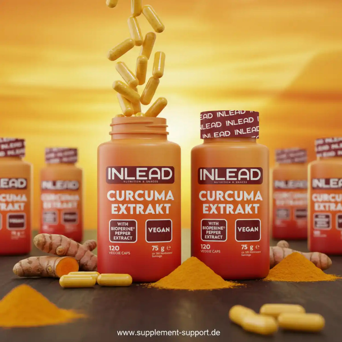Inlead Curcuma Extrakt 120 Caps