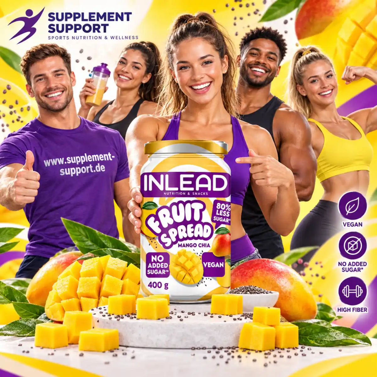 Inlead Fruit Spread 400 g