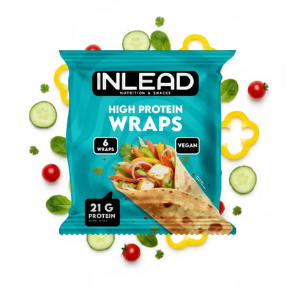 Inlead High Protein Wraps 6 Stück a´ 62g - Supplement Support
