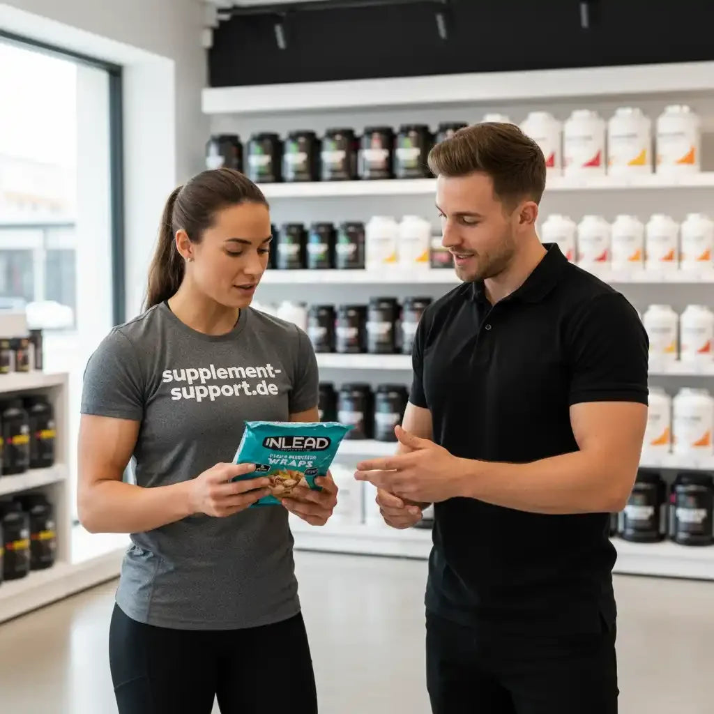 Inlead High Protein Wraps 6 Stück a´ 62g - Supplement Support