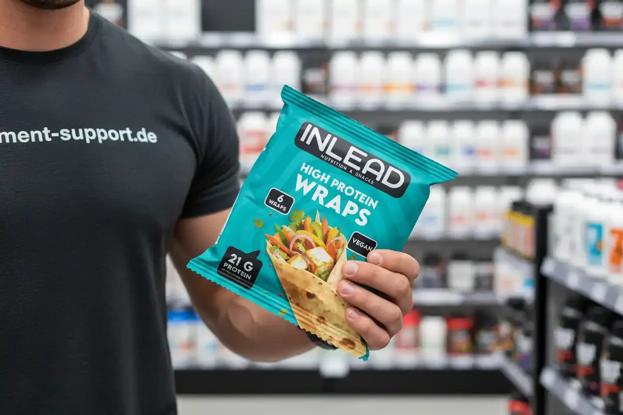 Inlead High Protein Wraps 6 Stück a´ 62g - Supplement Support