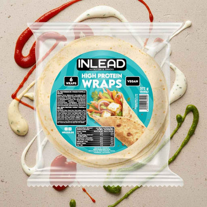 Inlead High Protein Wraps 6 Stück a´ 62g - Supplement Support