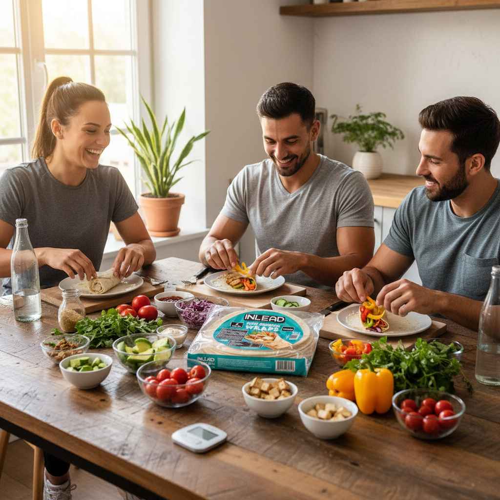 Inlead High Protein Wraps 6 Stück a´ 62g - Supplement Support