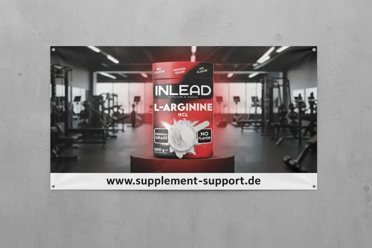 Inlead L-Arginin HCL 500g - Supplement Support