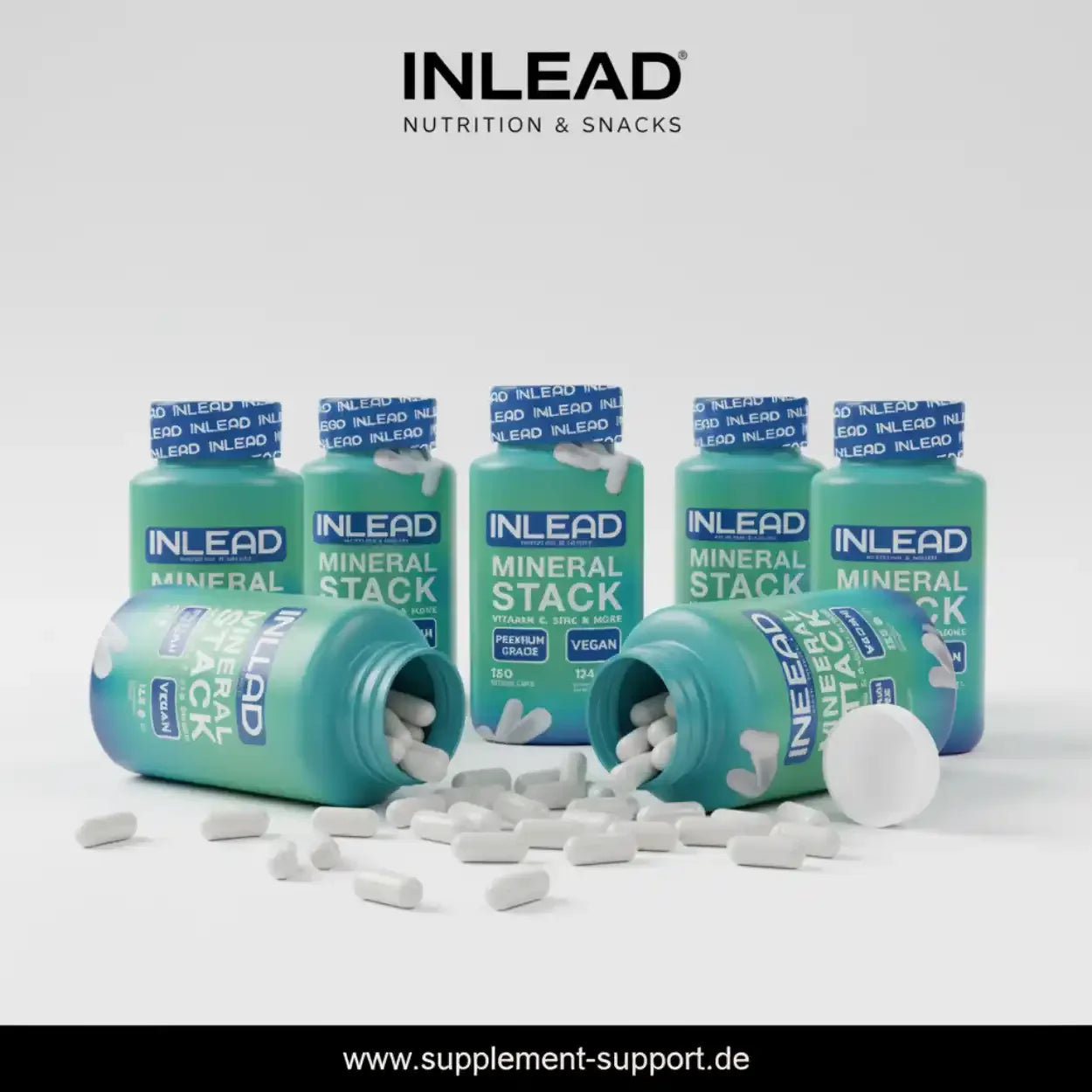 Inlead Mineral Stack 150 Caps - Supplement Support