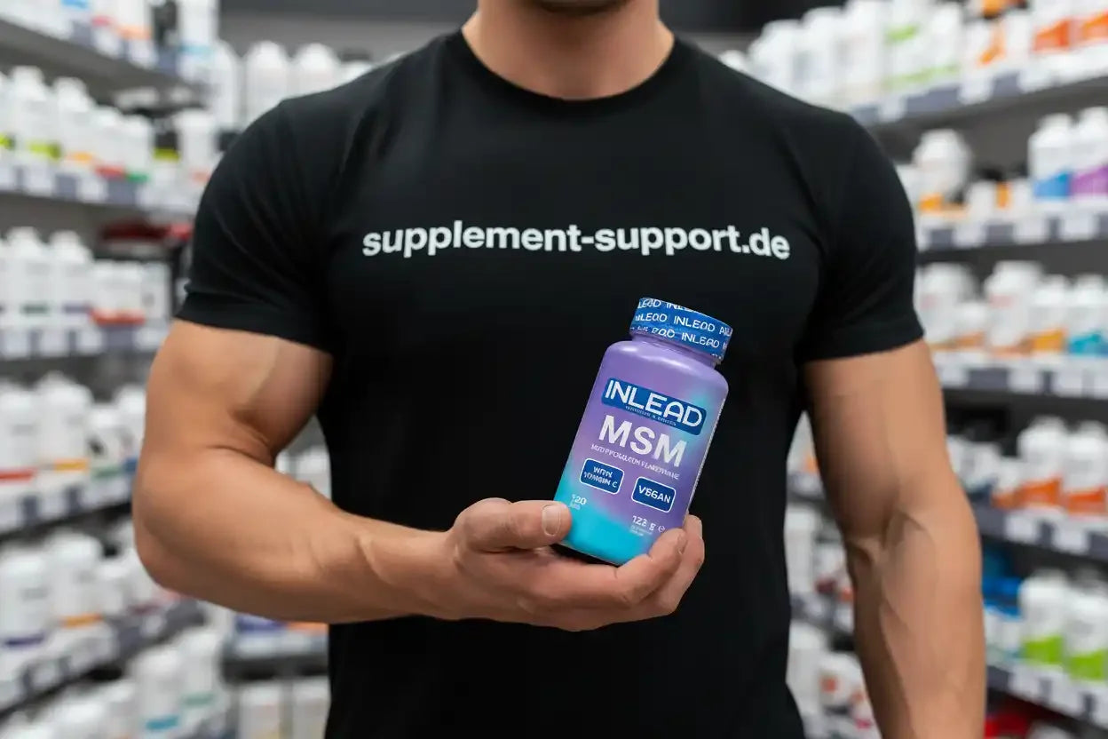 Inlead MSM + Vitamin C 120 Tabs. - Supplement Support