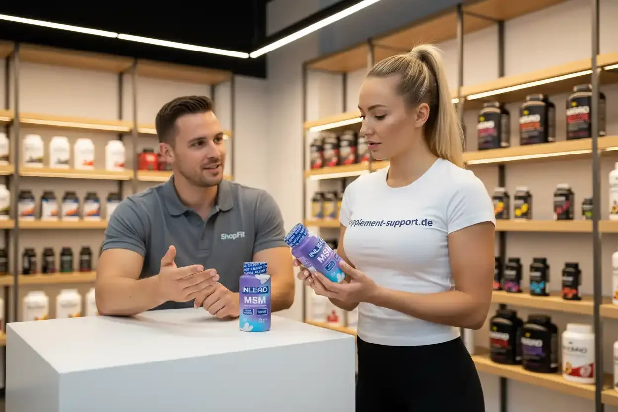 Inlead MSM + Vitamin C 120 Tabs. - Supplement Support