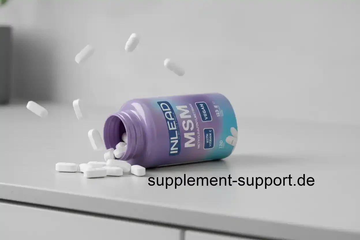 Inlead MSM + Vitamin C 120 Tabs. - Supplement Support