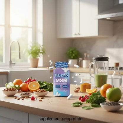 Inlead MSM + Vitamin C 120 Tabs. - Supplement Support