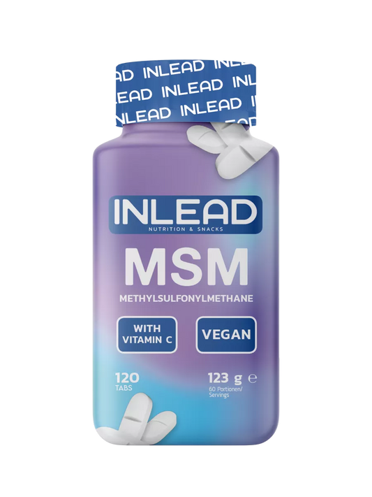Inlead MSM + Vitamin C 120 Tabs. - Supplement Support