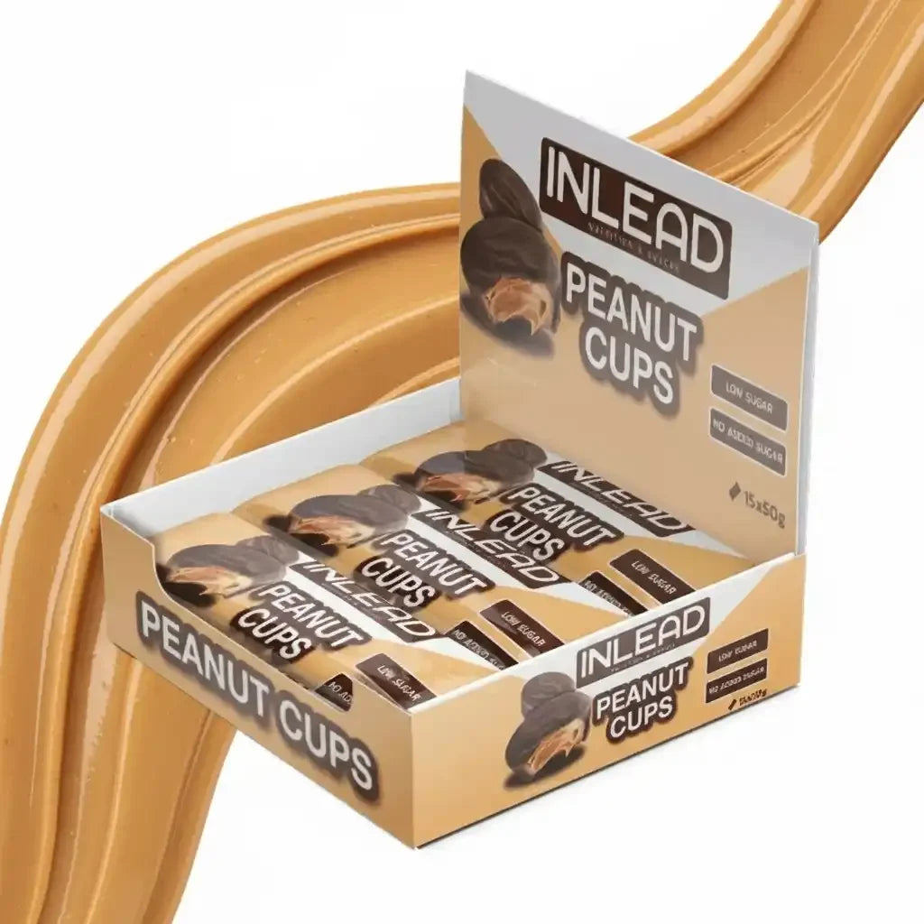Inlead Nutrition Peanut Cups 15x50g - Supplement Support