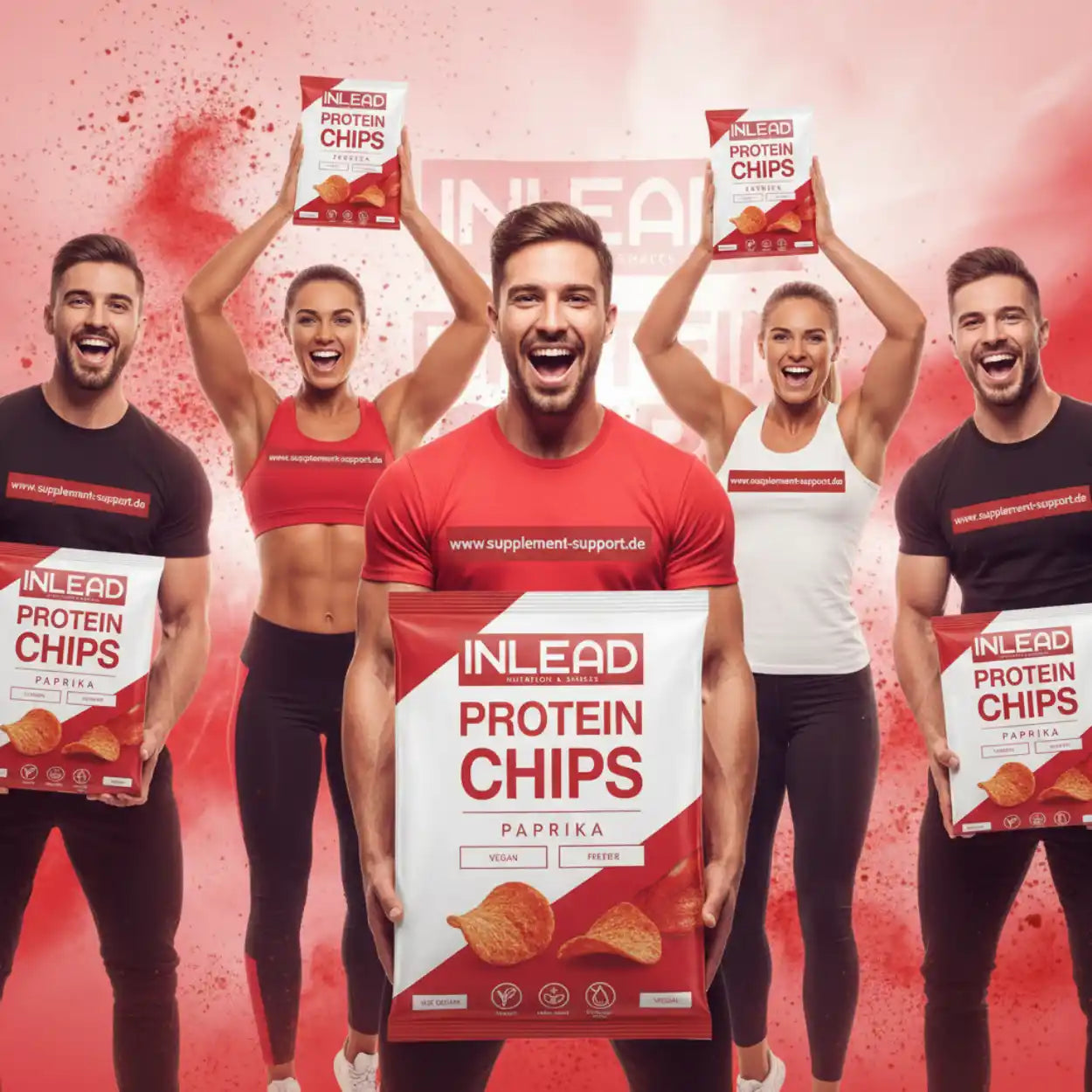 Inlead Nutrition Protein Chips 6x50g