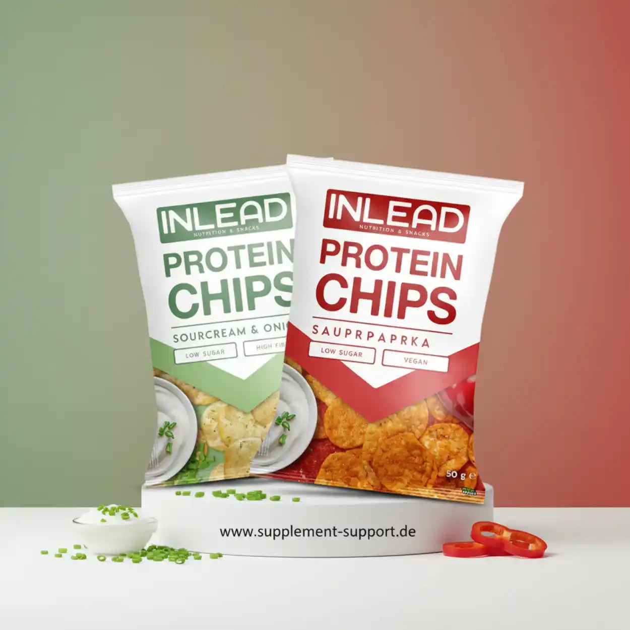 Inlead Nutrition Protein Chips 6x50g