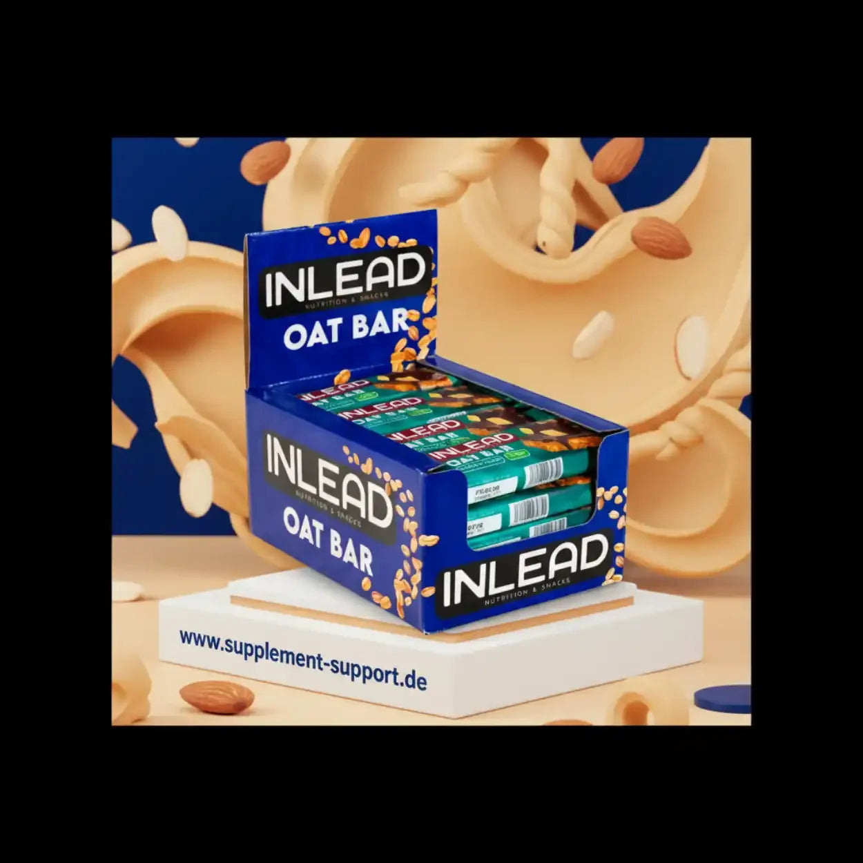 Inlead Oat Bar 20x100g - Supplement Support