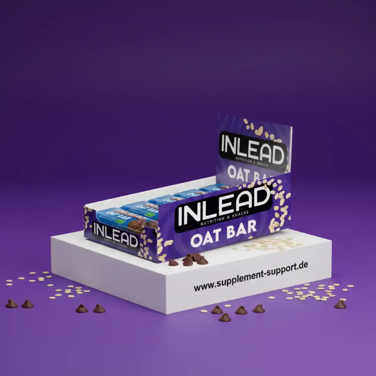 inlead-oat-bar-20er-karton-20-x-100-g-choc-chip-flavor_1__11zon - Supplement Support