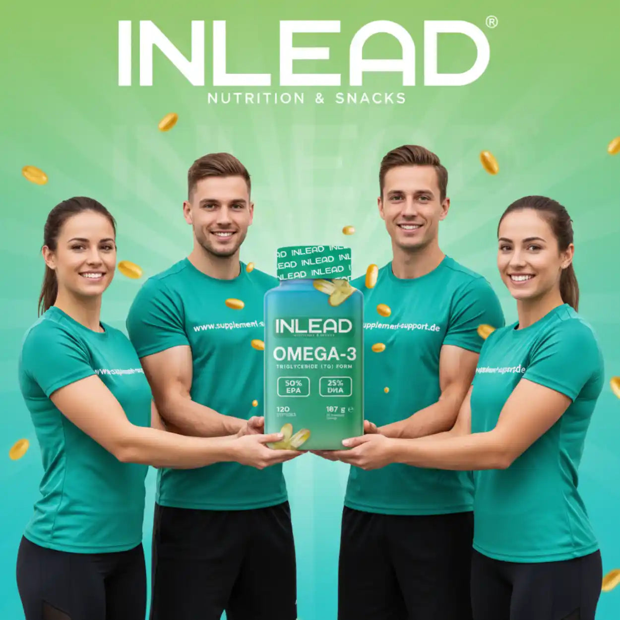 Inlead Omega-3 75% 120 Capsules