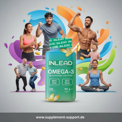 Inlead Omega-3 75% 120 Capsules