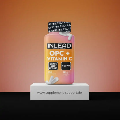 Inlead OPC + Vitamin C 120 Caps - Supplement Support