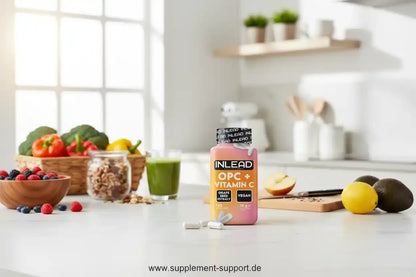 Inlead OPC + Vitamin C 120 Caps - Supplement Support