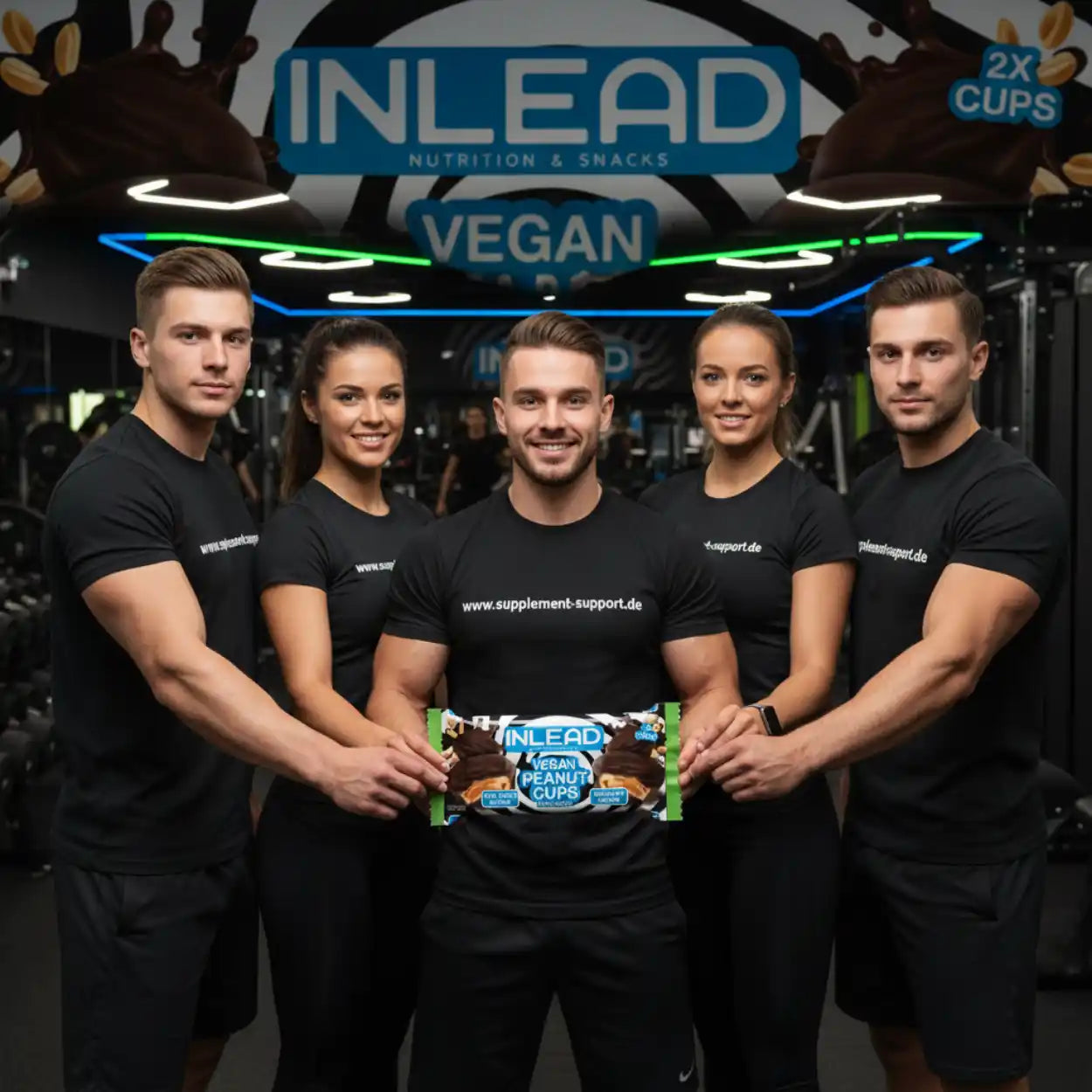 Inlead Nutrition Peanut Cups 50g
