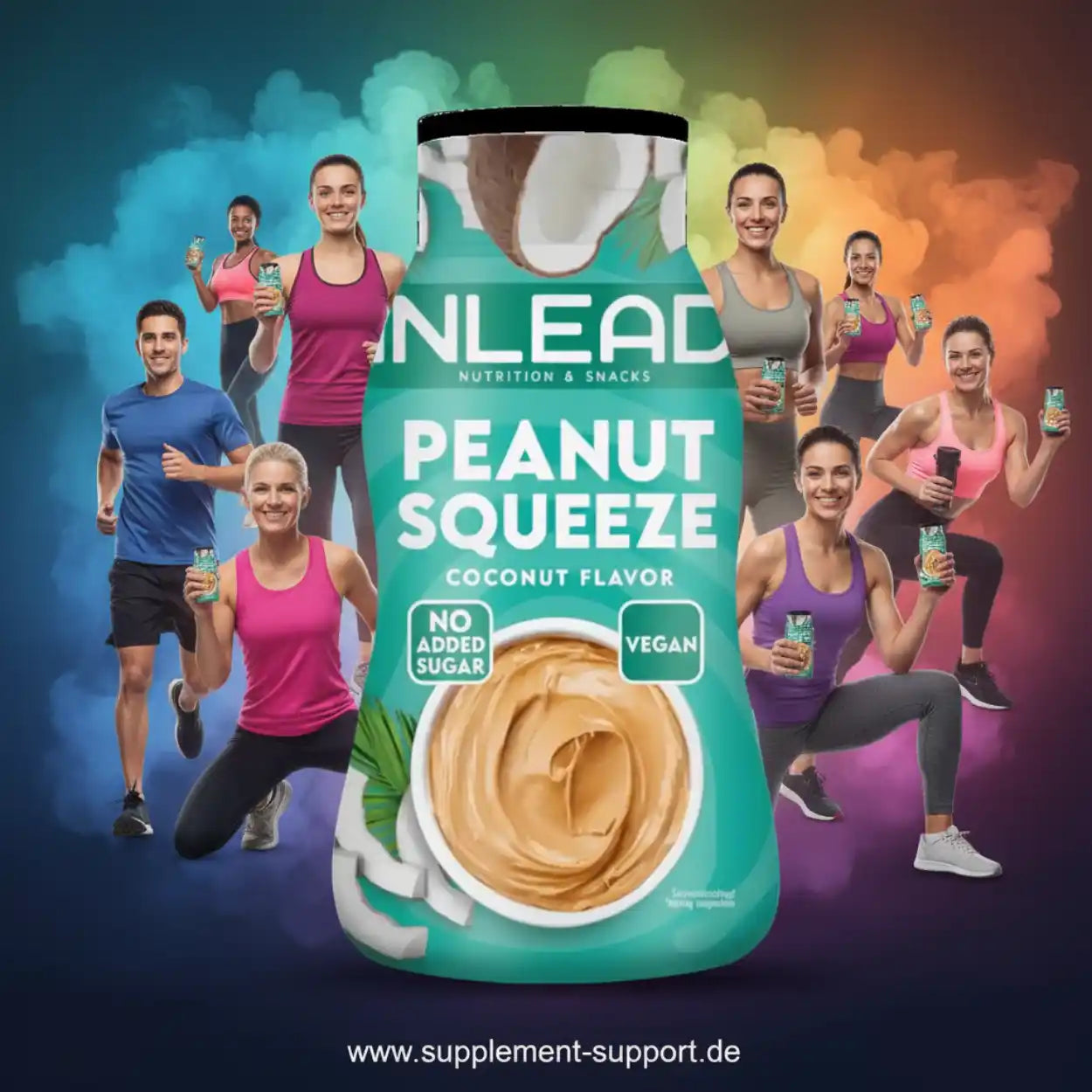 inlead-peanut-squeeze-520g-supplement-support-1_1__11zon - Supplement Support
