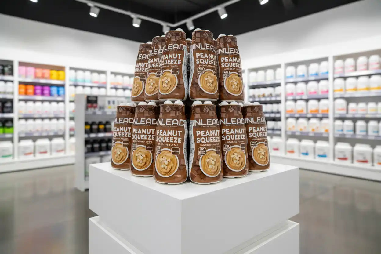 Inlead Peanut Squeeze 520g - Supplement Support