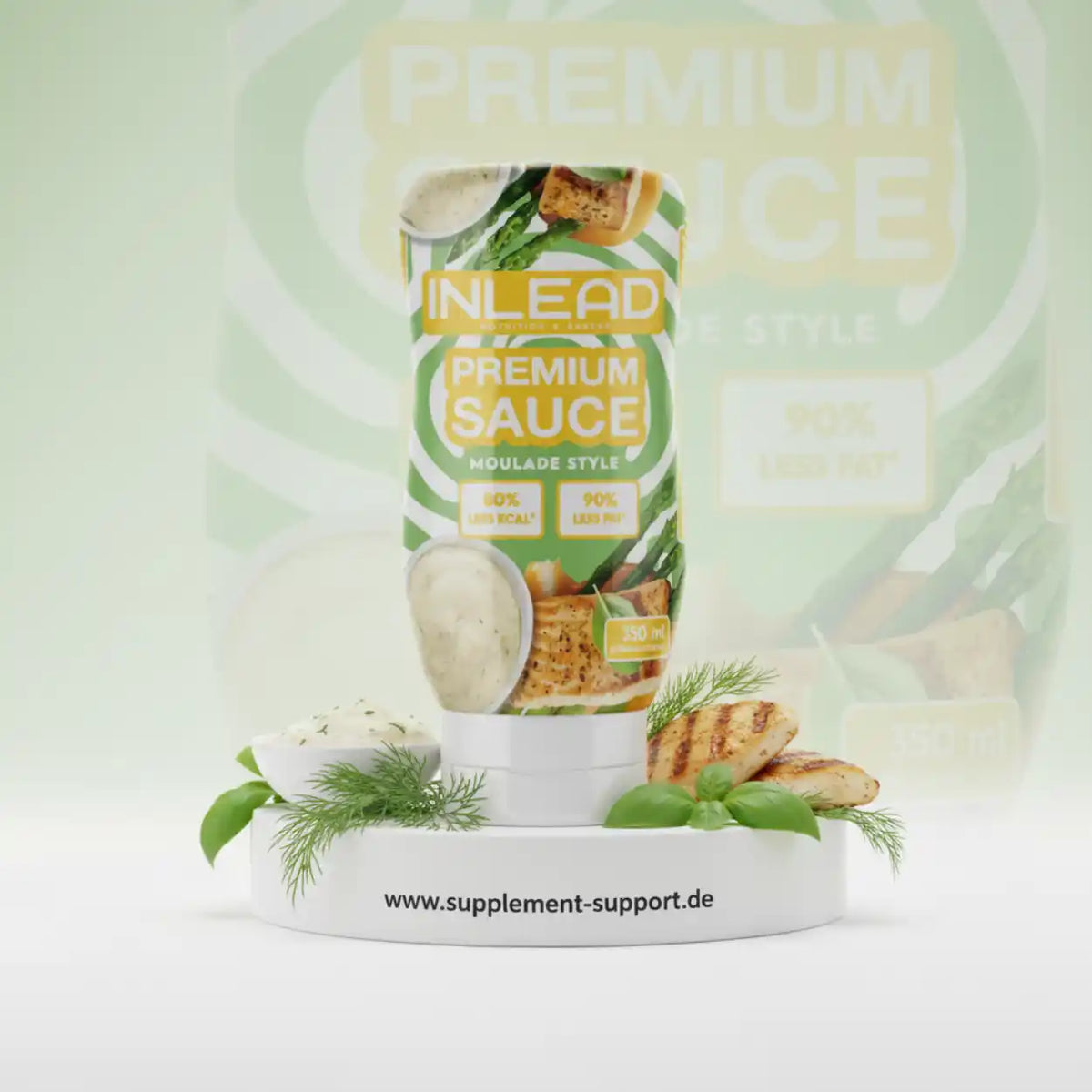 Inlead Premium Sauce Moulade Style mit Hähnchenbrust und frischen Kräutern