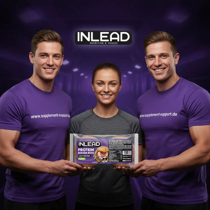 INLEAD Protein Burger Buns – Hochwertige Sportnahrung mit Eiweiß für Fitness & Muskelaufbau