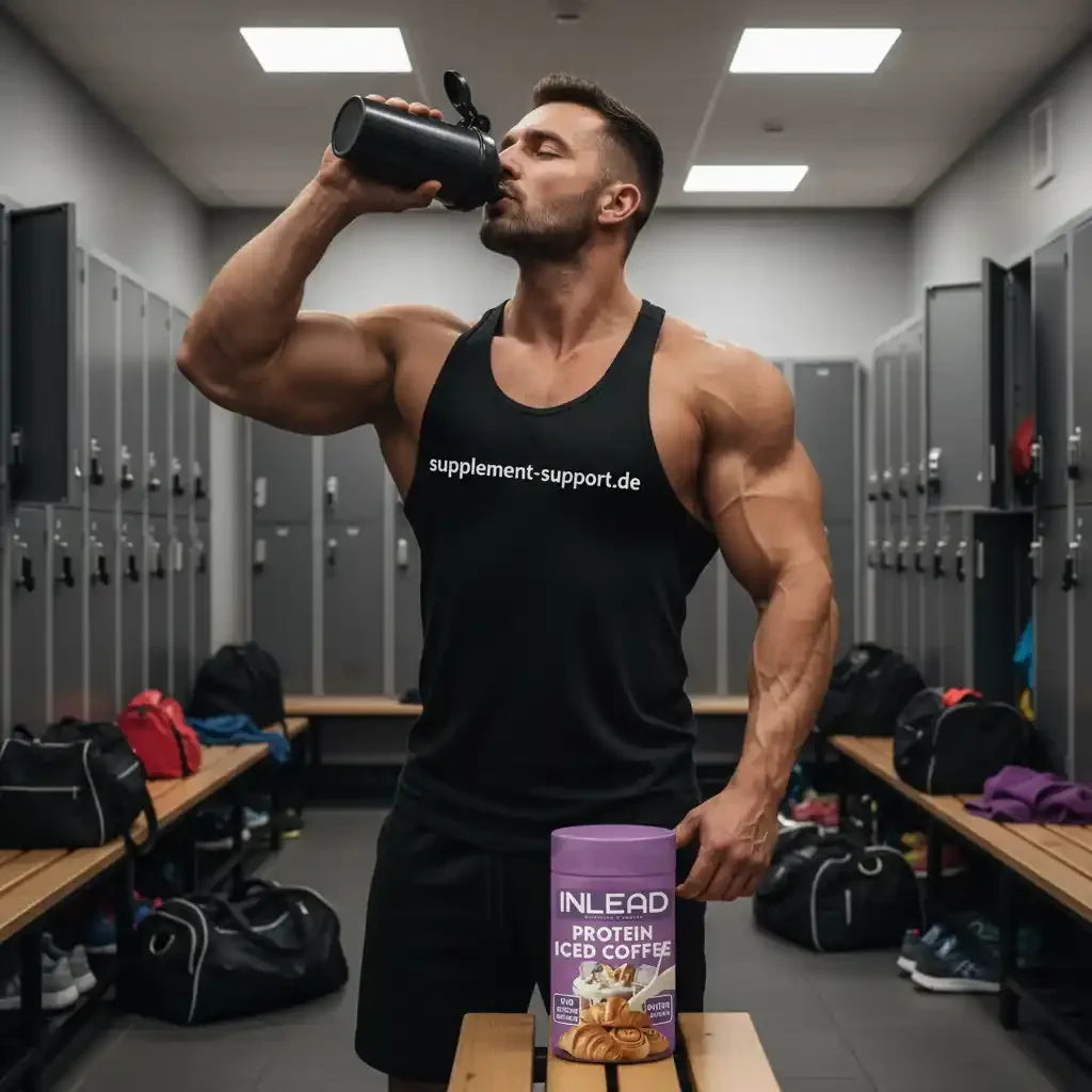 Inlead Protein Iced Coffee 700g - Supplement Support