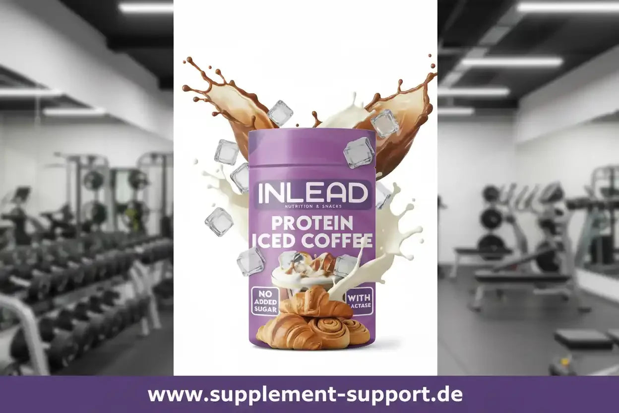 Inlead Protein Iced Coffee 700g - Supplement Support
