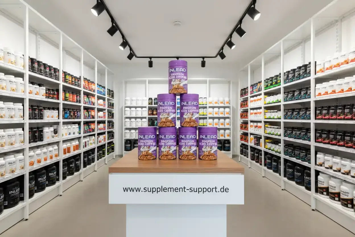 Inlead Protein Iced Coffee 700g - Supplement Support