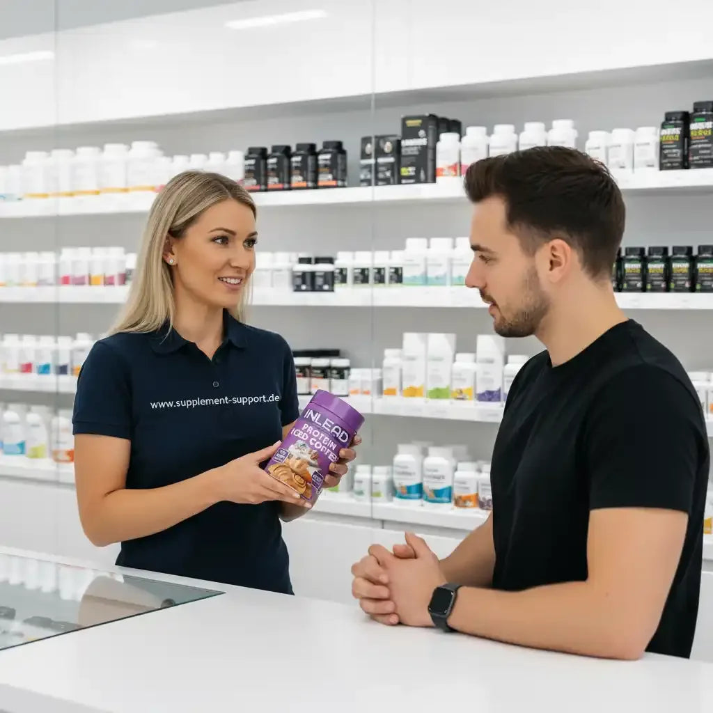 Inlead Protein Iced Coffee 700g - Supplement Support